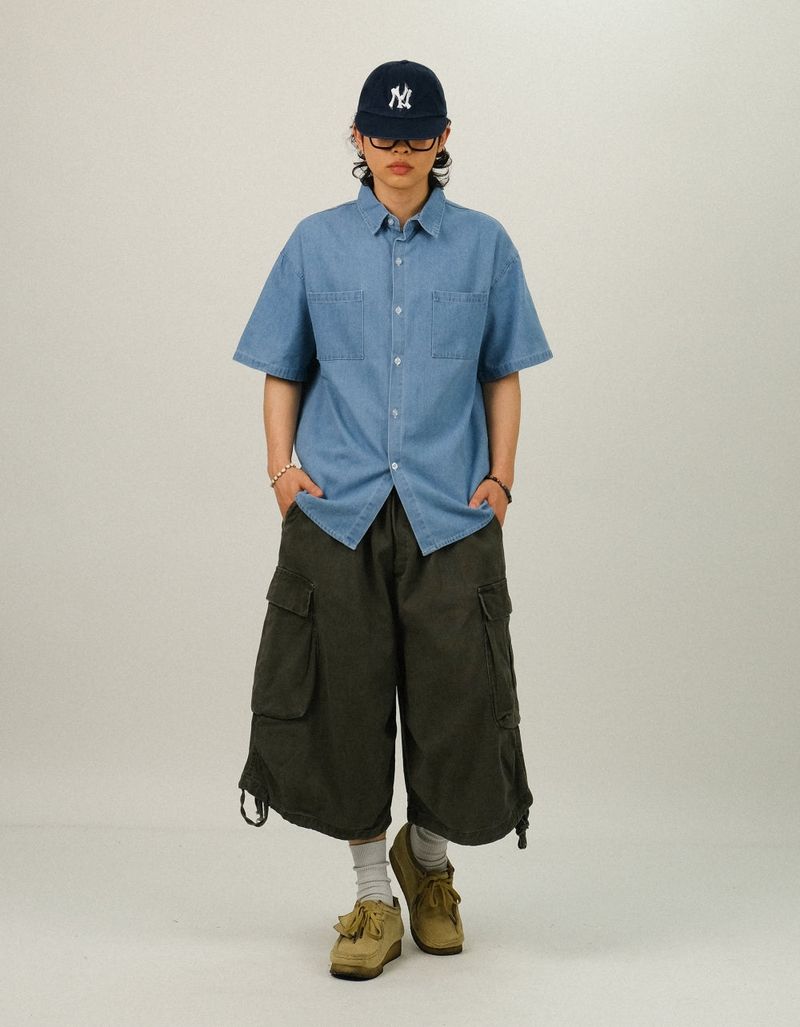 DE Vintage Cargo Bermuda Pants
