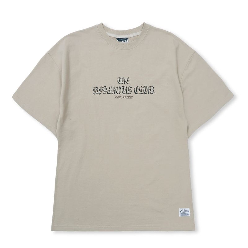 Infamous Semi-oversized T-shirts Beige / Black