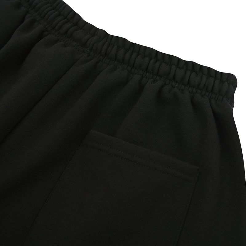 M-TP Logo Super Wide Bermuda Pants Black