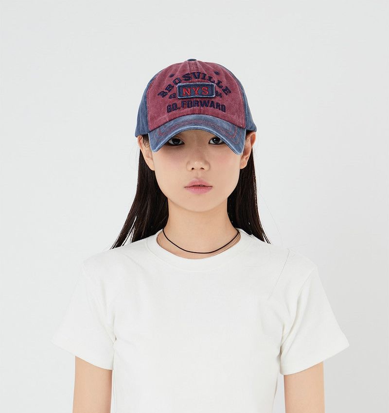 NYS embroidery pigment ball cap