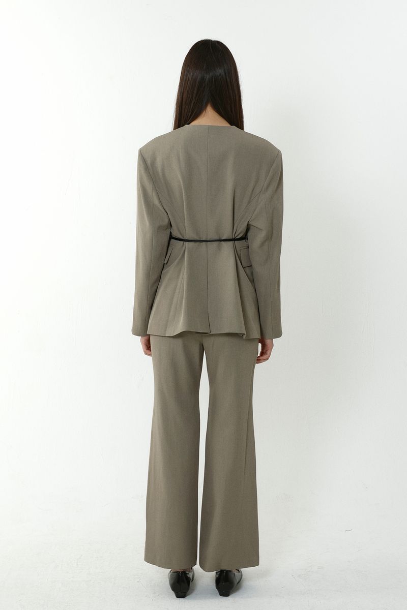 LE LINE JACKET_BEIGE