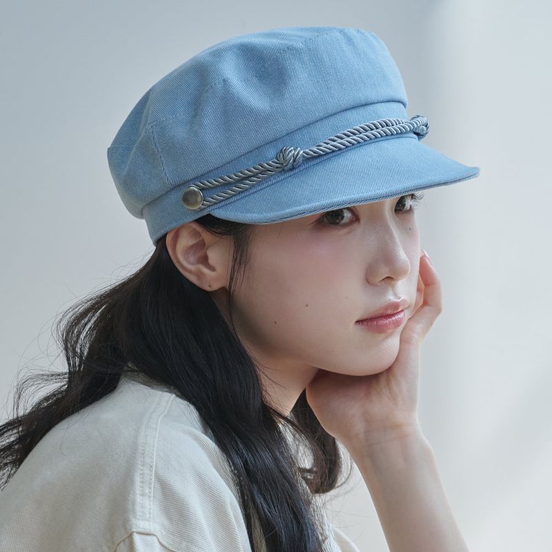 ALLINCOMPLETE(オールインコンプリート)の「ノッテッドロープ マリンキャップ (Light Blue)(帽子)」