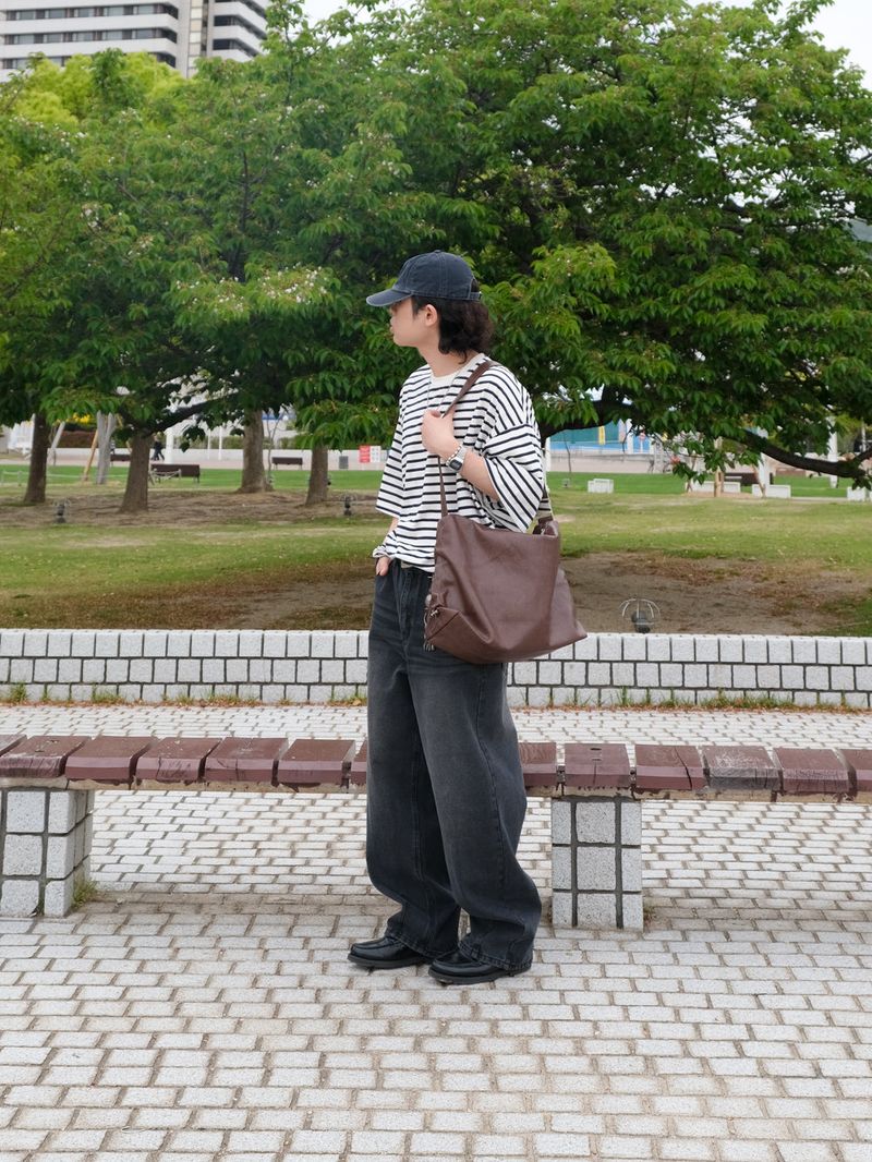 CO Back Pocket Wide Denim Pants