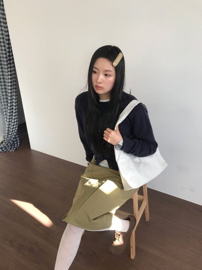 ロウキーバックルショルダーバッグ (3color)