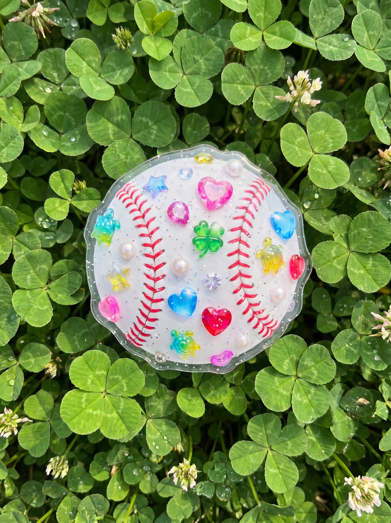 【MADE】Lucky charm club Smart Tok(glitter&acryl) / Pesto 33.