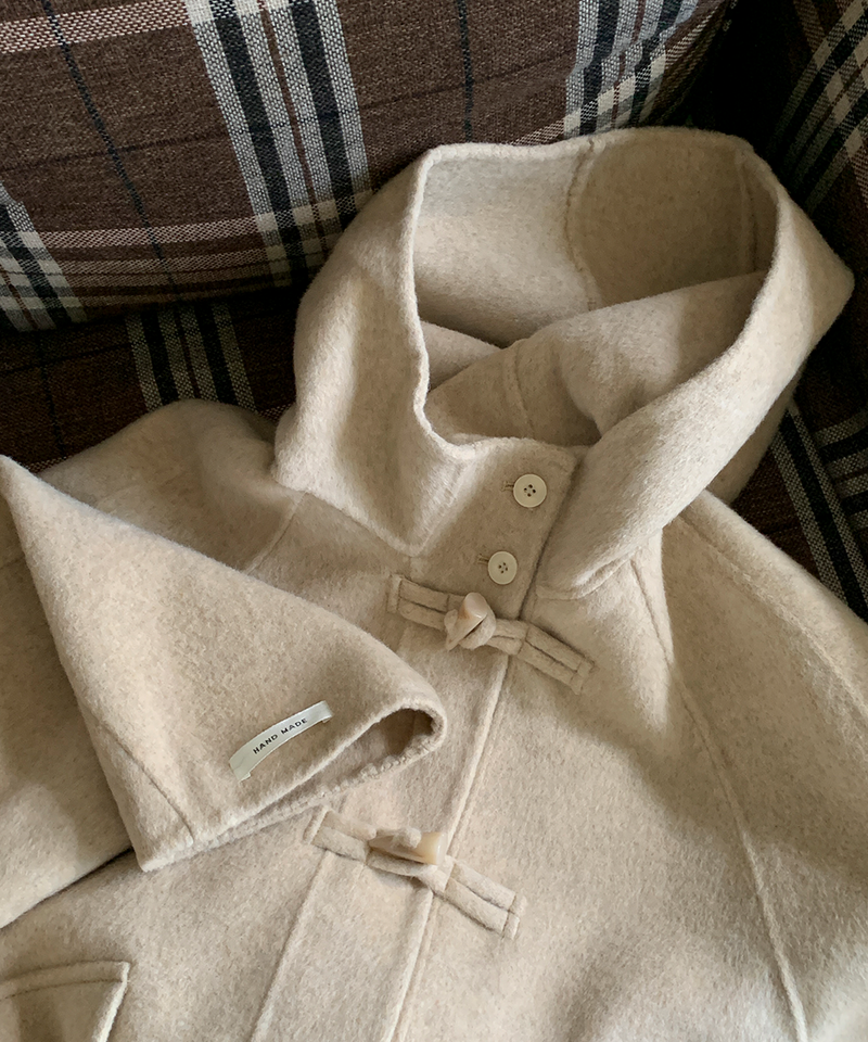 Duffle Half-Length Handmade Coat Jacket