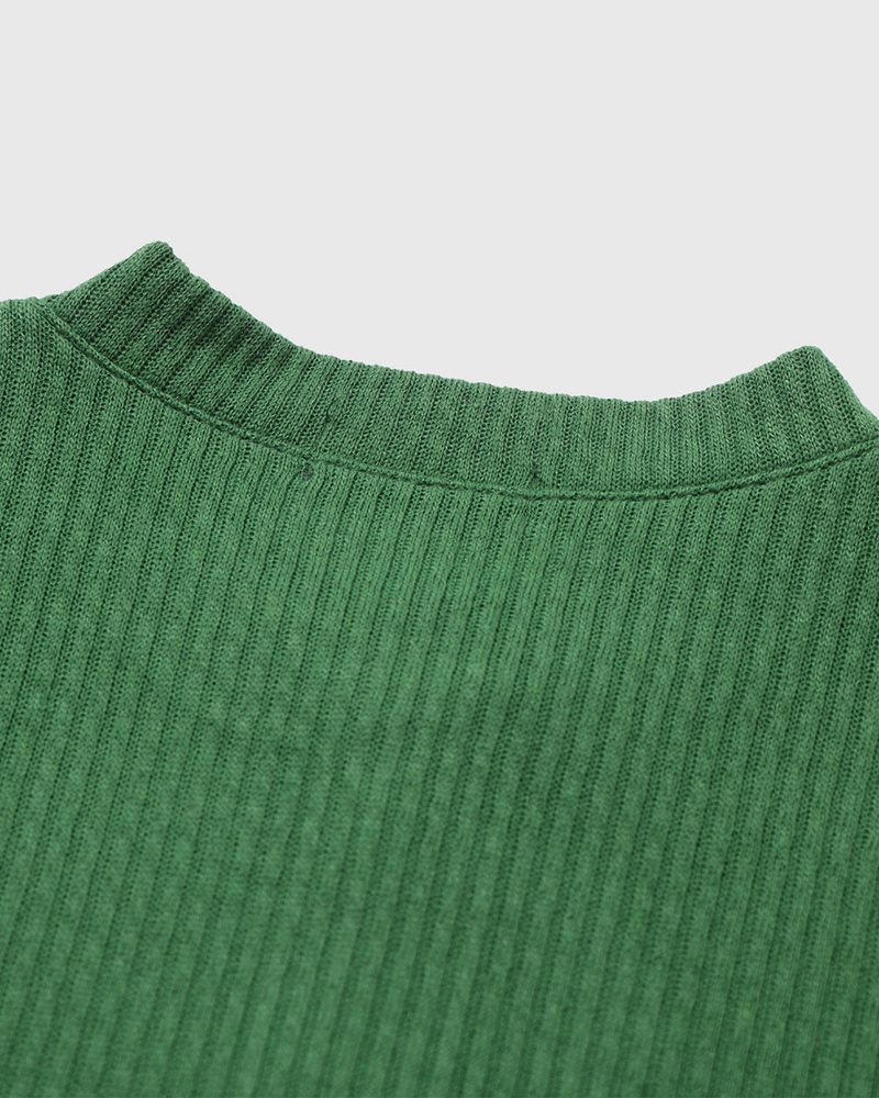 Bellano Ribbed Round Cardigan