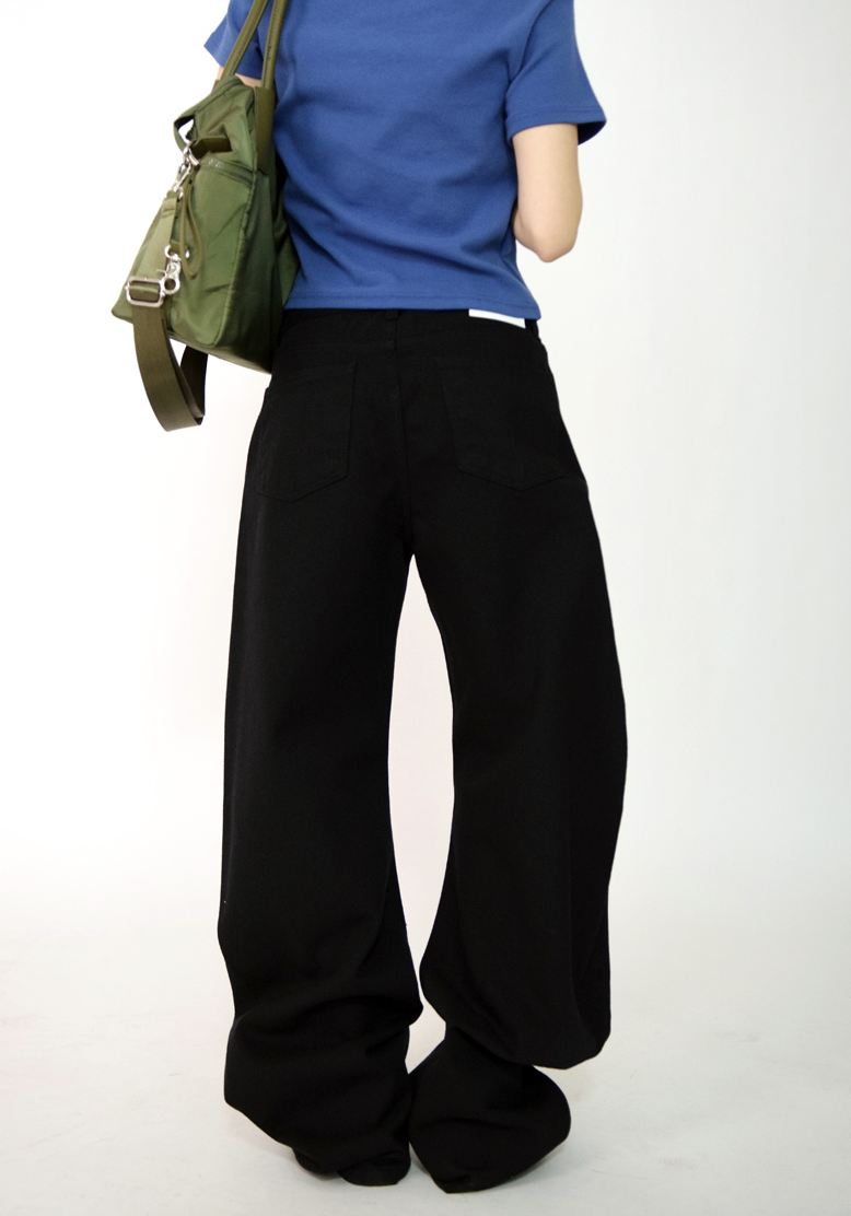 curve shape cotton pants(5color)