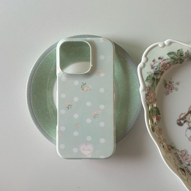 Mint flower dot