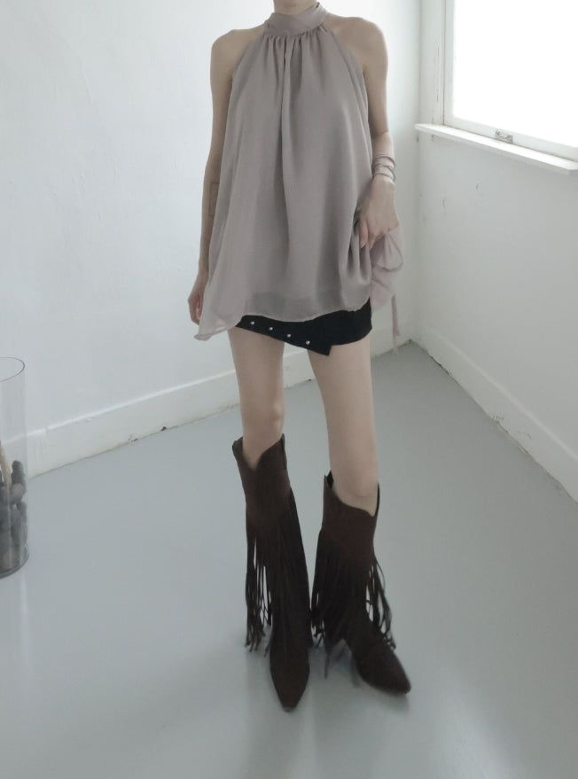 Loire Scarf Chiffon Blouse