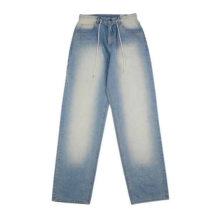 BSRABBIT(ビエスラビット)の「CARPENTER LOOSEFIT DENIM PANTS BRUSH(Pants)」