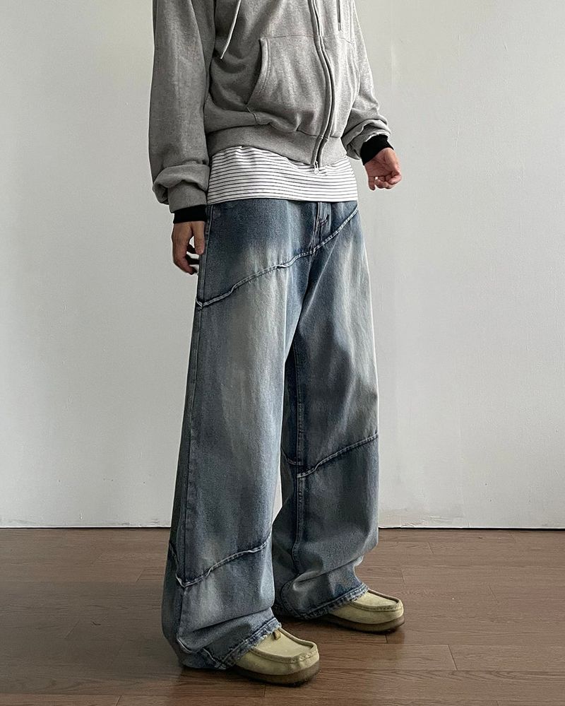 Blly Washing Denim Pants
