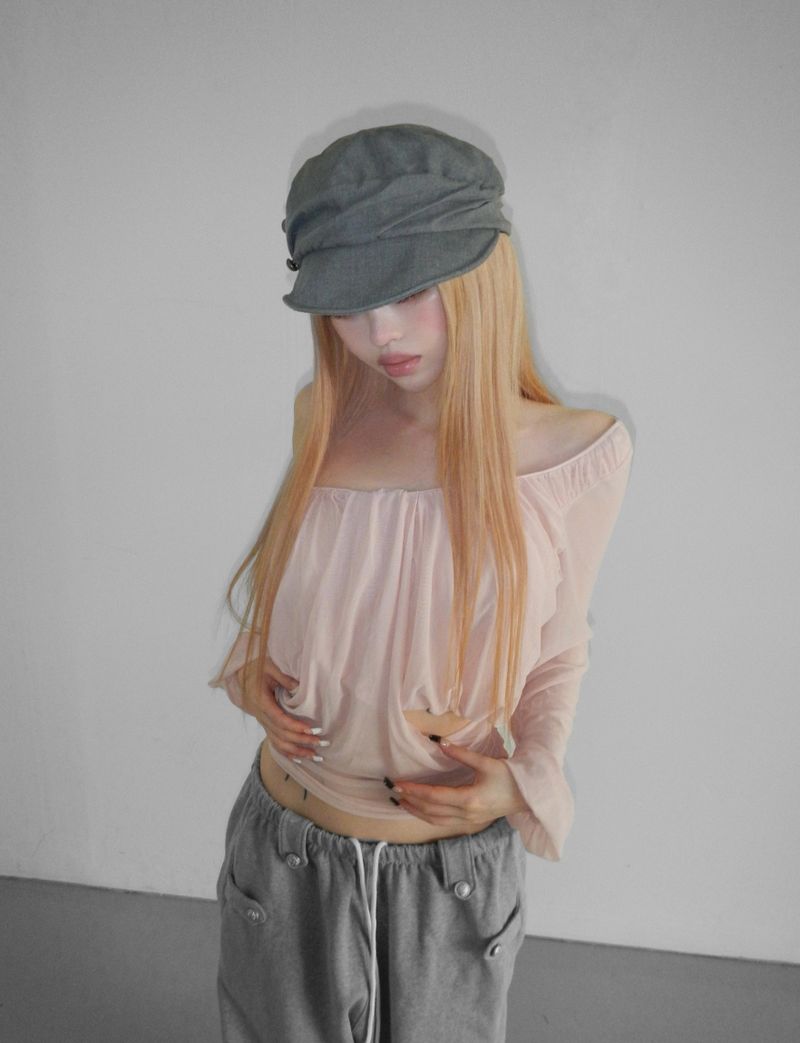 napoleon ruched hat