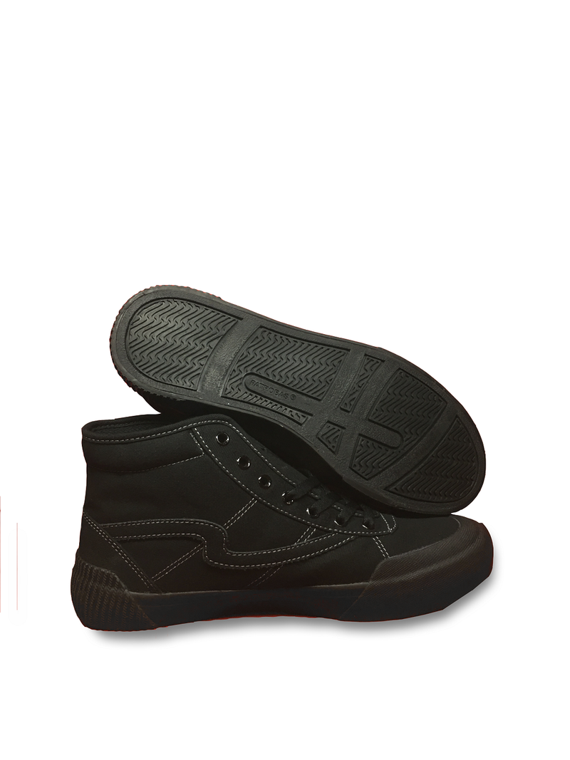 Equip High All Black Sneakers