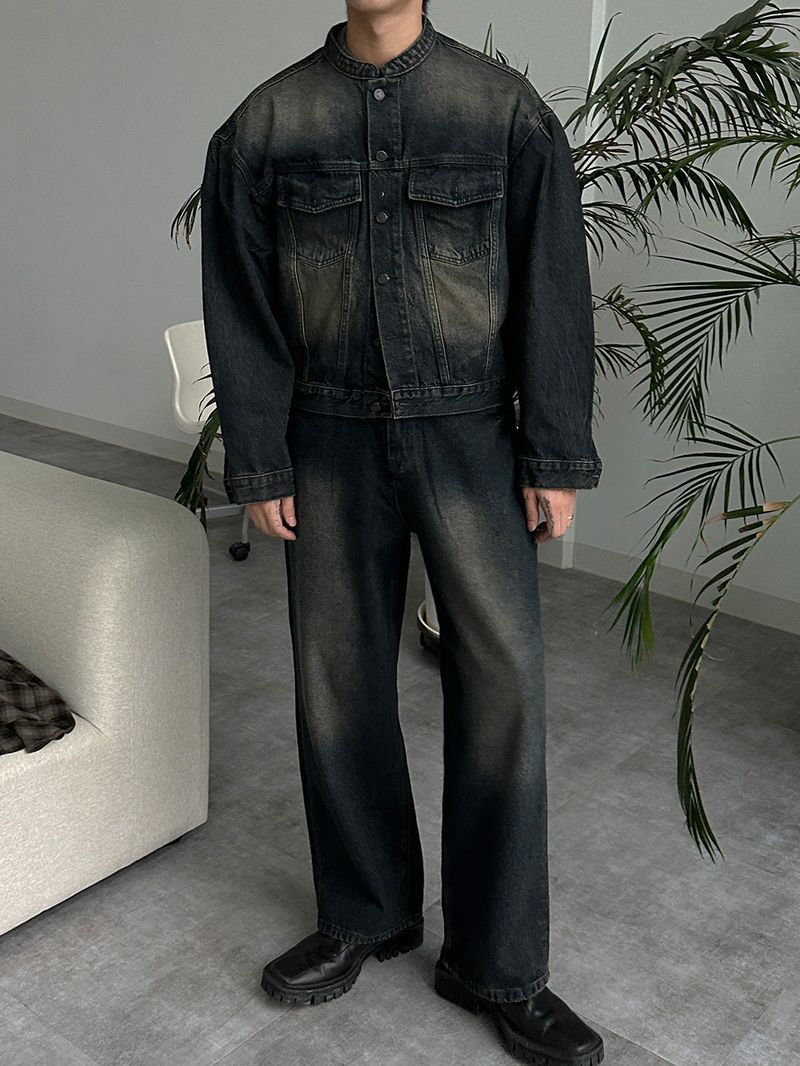De Lap Garment Ding Denim Set Up (727)