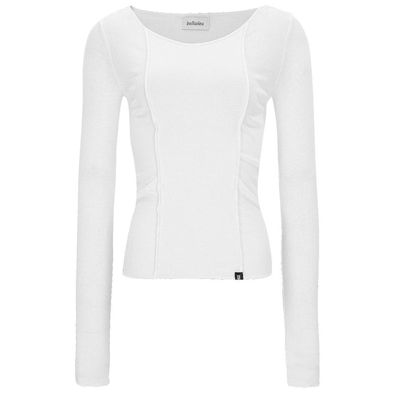 Bellialeu（ベルリアル）の「OVERLOCK TENCEL TEE-WHITE（Tops）」