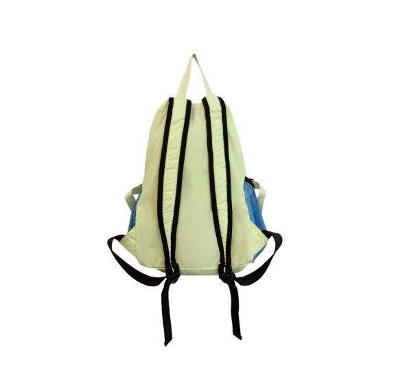 COLOR-BLOCK MESH BACKPACK