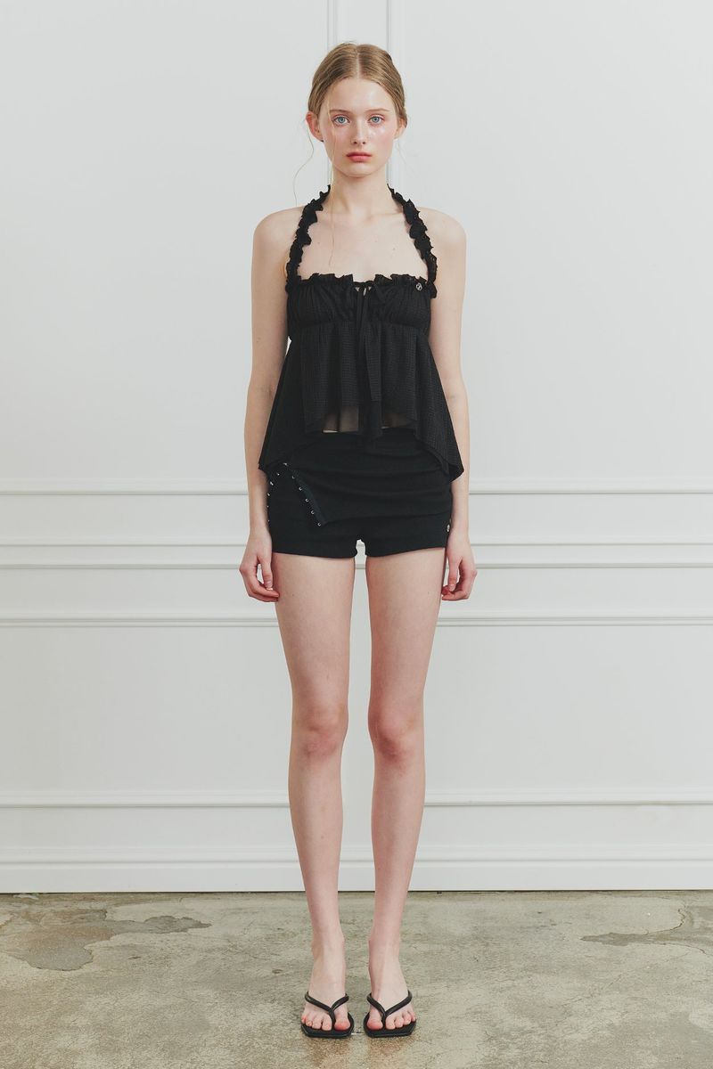 PAIN OR PLEASURE（ペインオアプレジャー）の「DARLING TOP black（Tops）」