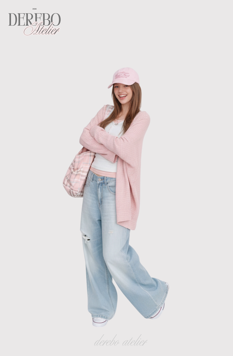 Mint pink layered t-shirt