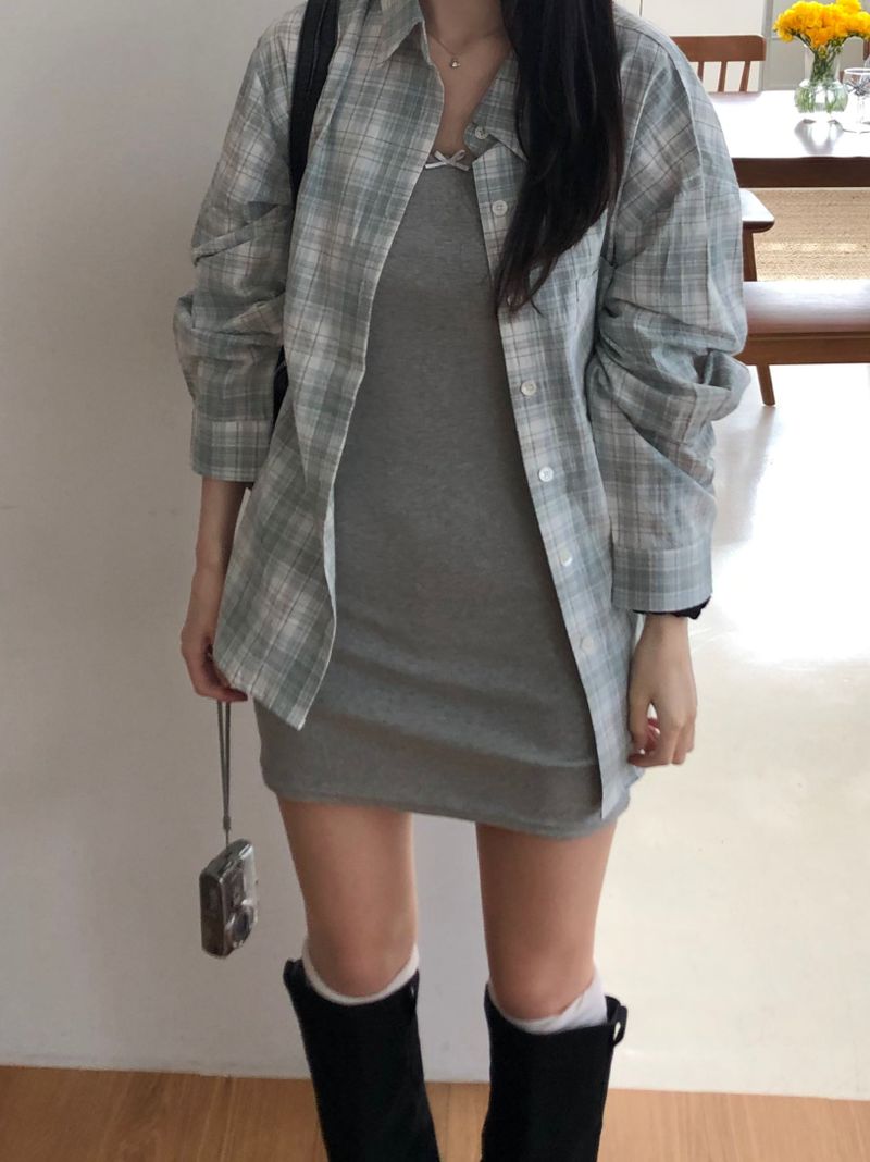 Little Checkered Shirt (2 colors)