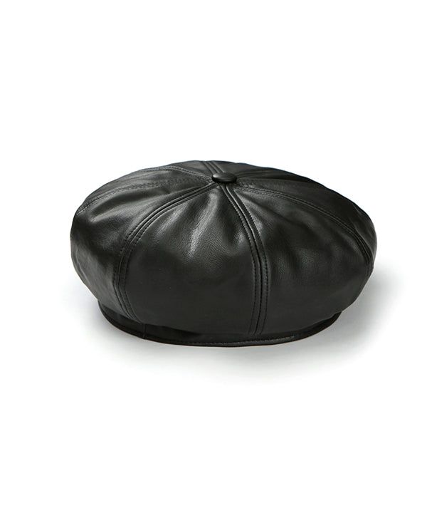 CLUT STUDIO(クラットスタジオ)の「fake leather beret(Hats)」