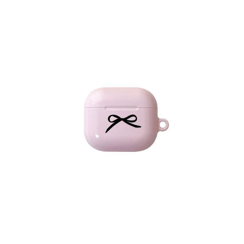 allthesamestudio（オールザセイムスタジオ）の「Ribbon Glossy AirPod Case (Pink)（Smartphone Accessories）」