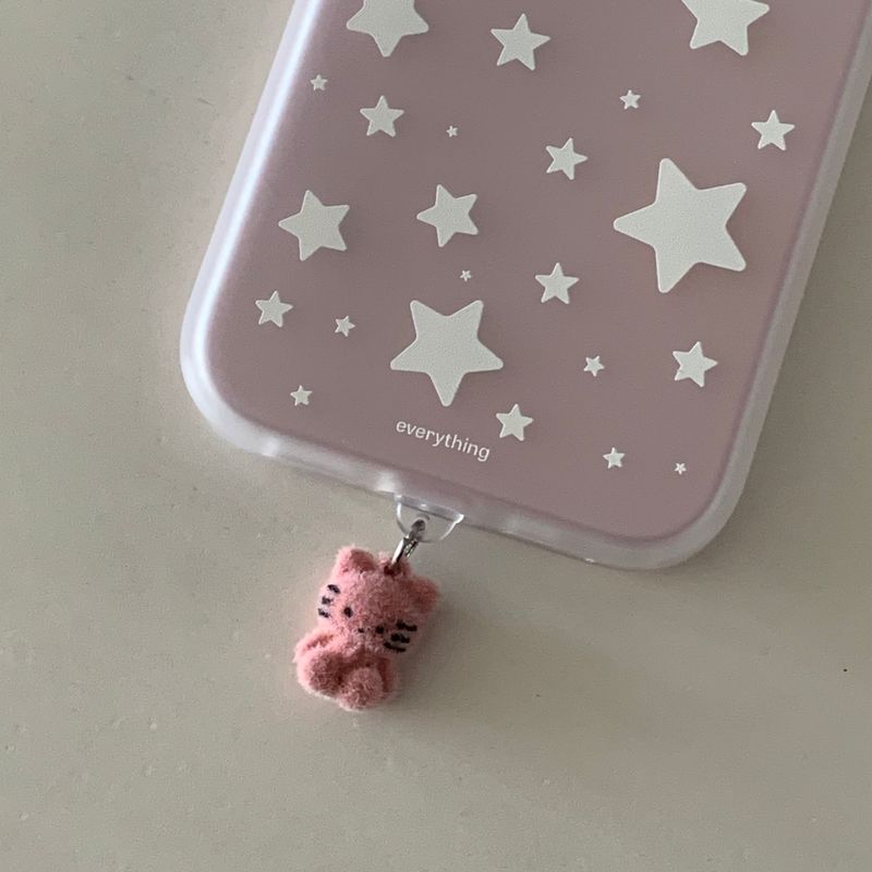 [C-Type] mini cat plug keyring