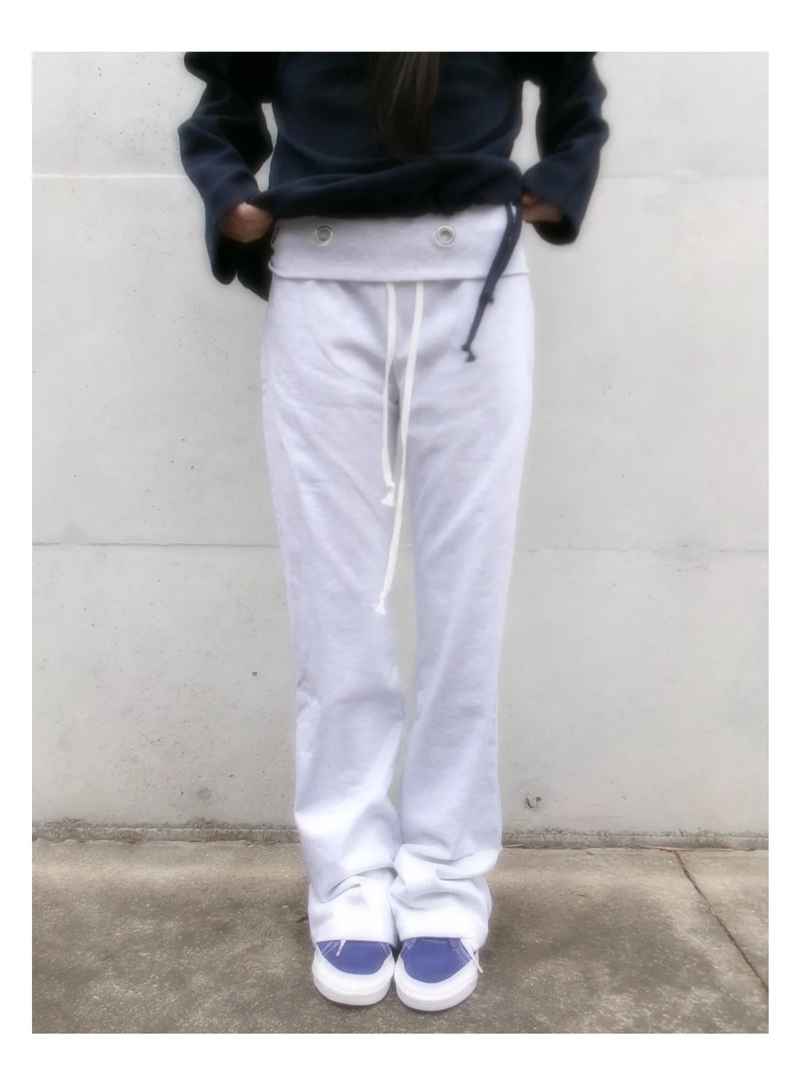 eyelet pants