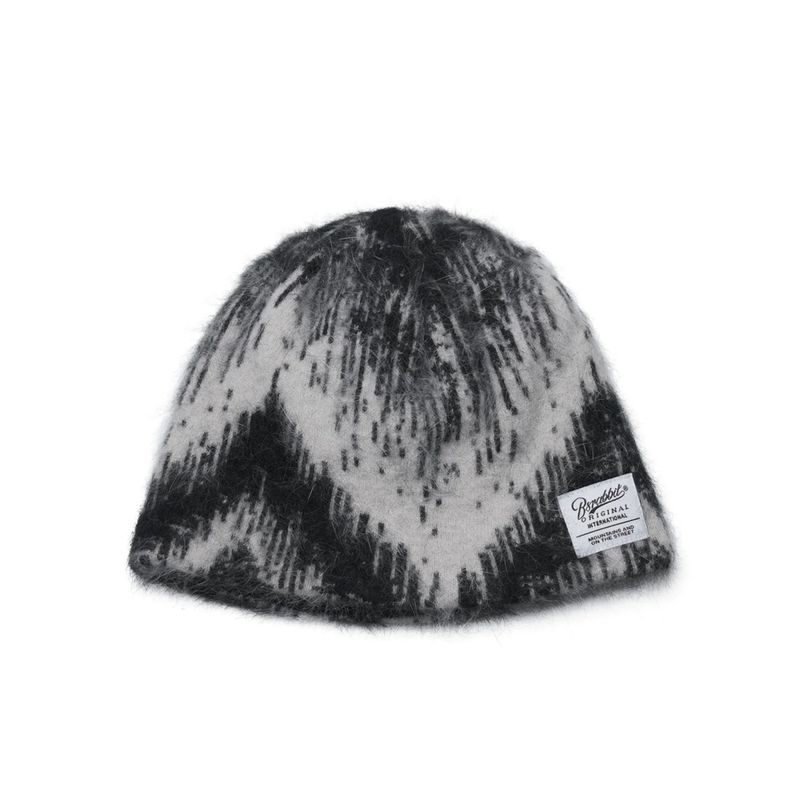 GRADATION ANGORA BEANIE