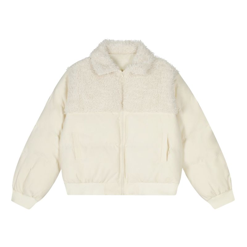 Cozy&Kitsch(コージーアンドキッチ)の「Oslo Fleece Mix Short Padded Jacket(Jackets/Outerwear)」