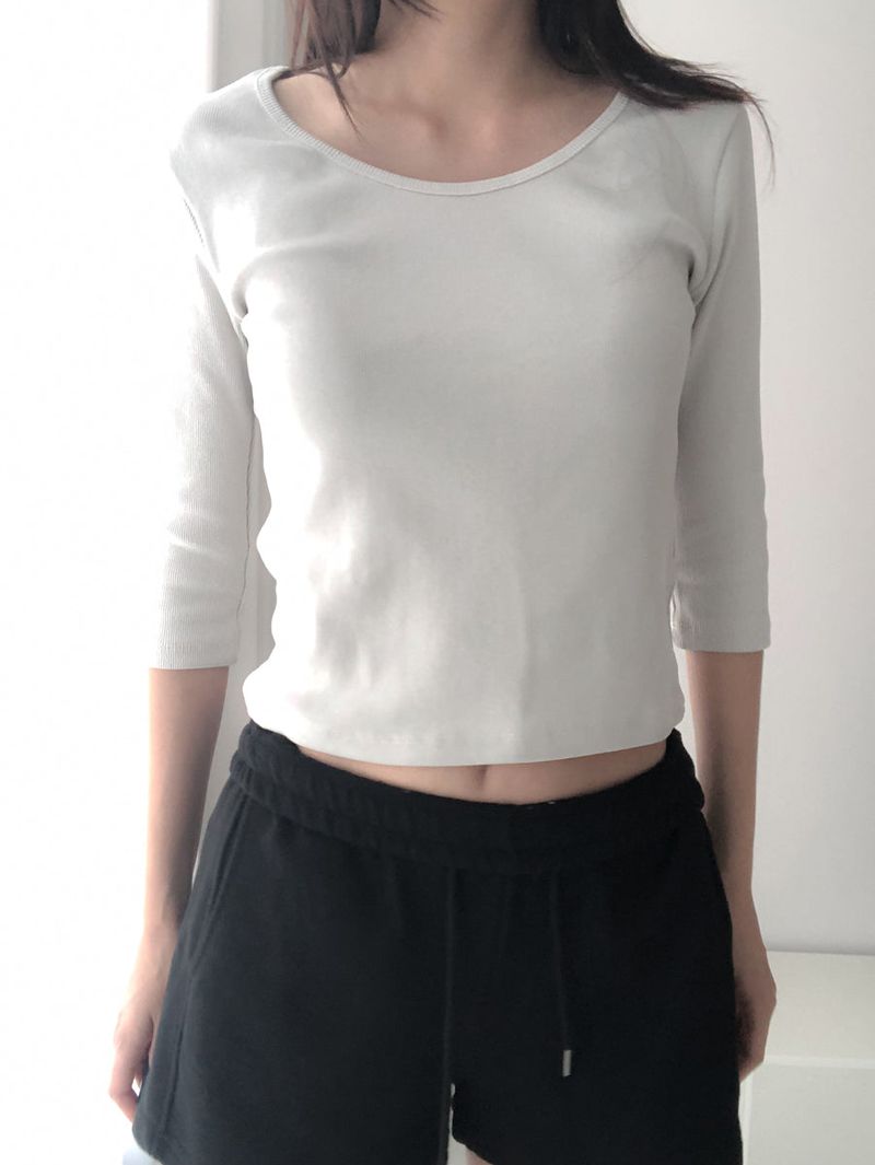 three-quarter tee (4c)