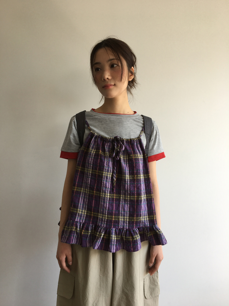 Maiden Check Sleeveless (2color)