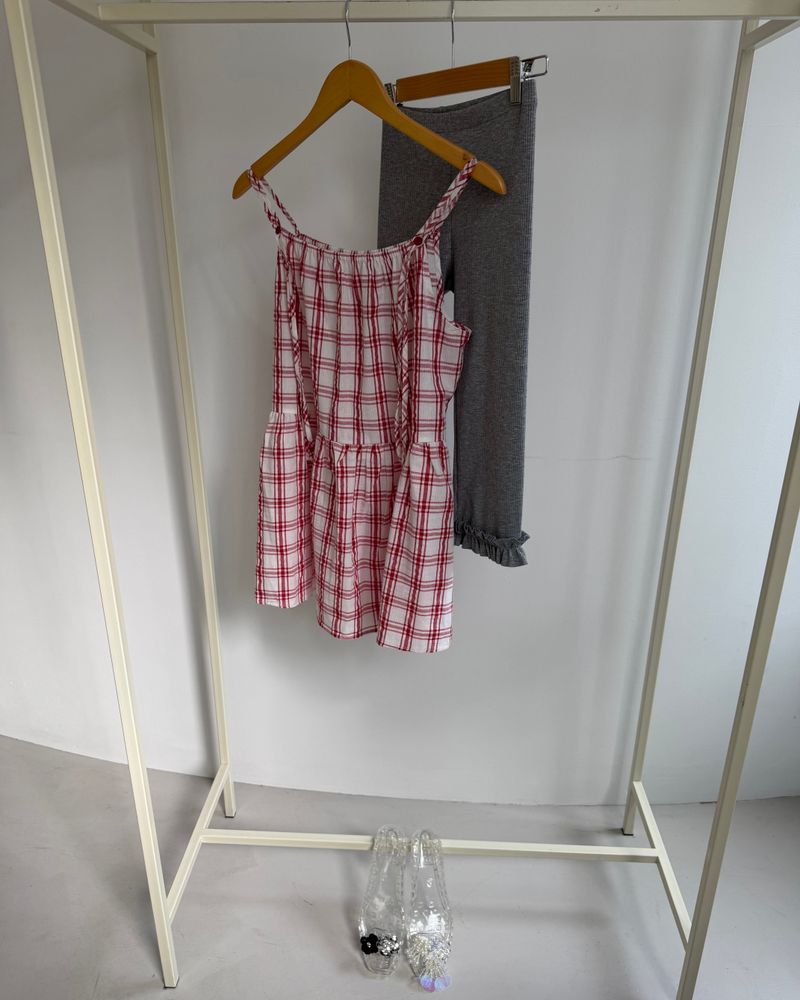 Ruby Check Dress