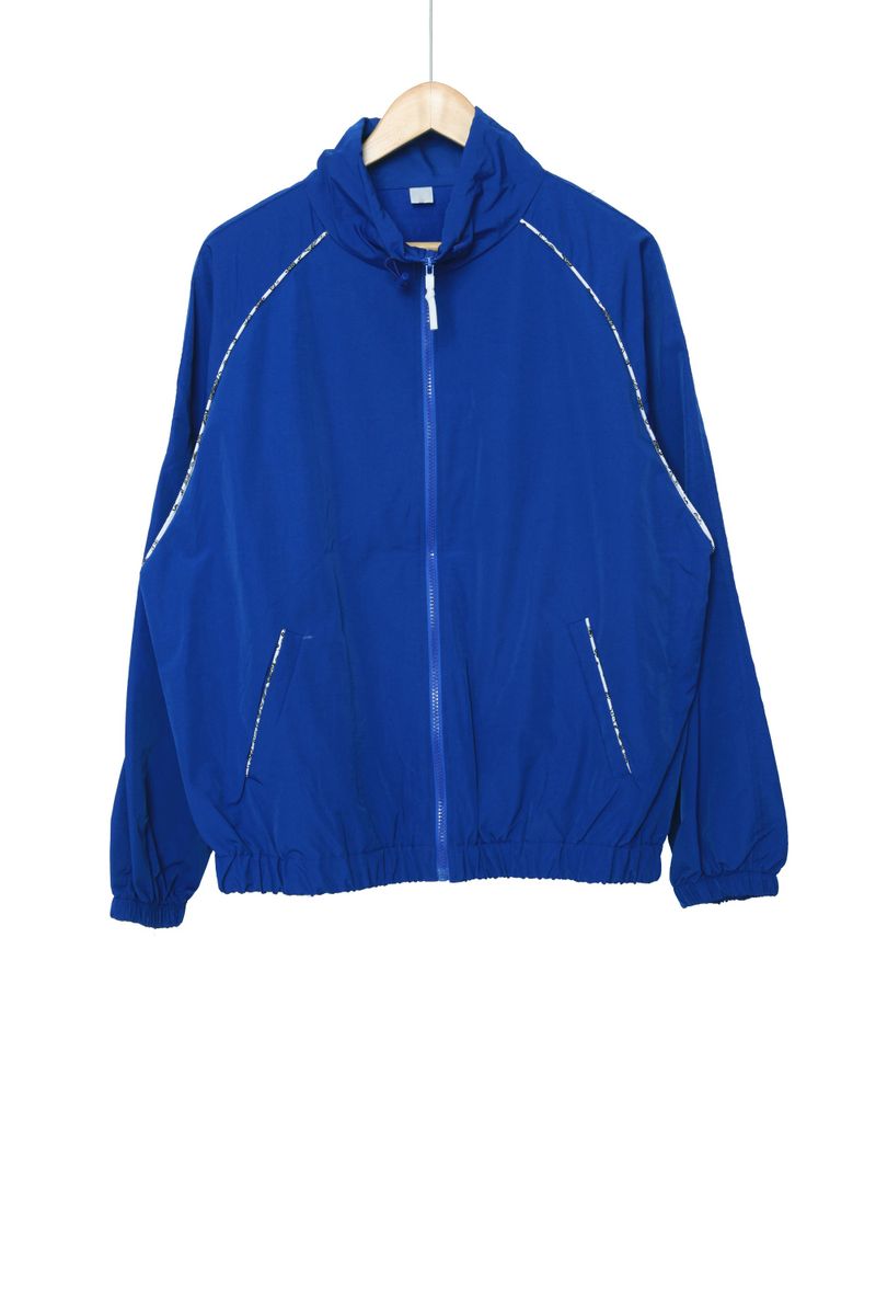 Paisley Piping Zip-Up