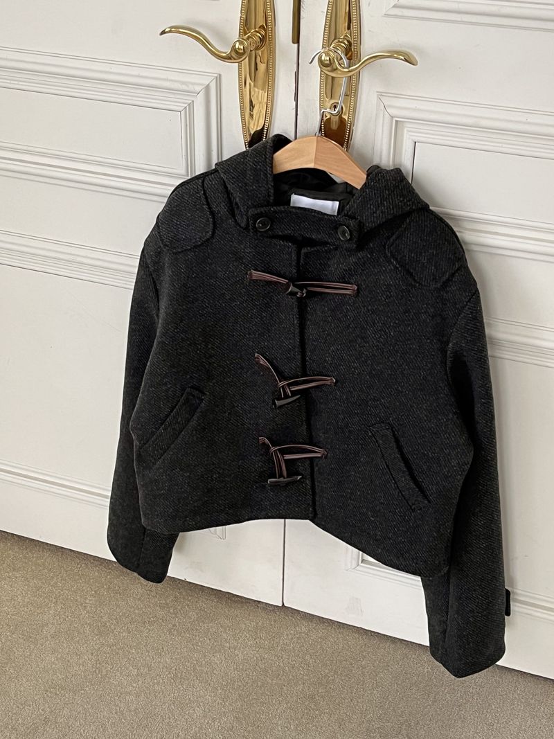 [MADE] Arco Wool Herringbone Tteokbokki Short Duffel Coat