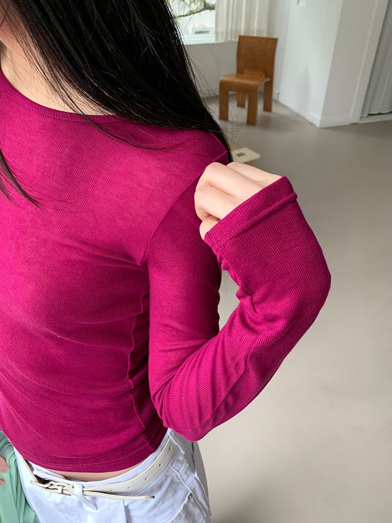 TENCEL LAYERED LONG SLEEVE (11C)