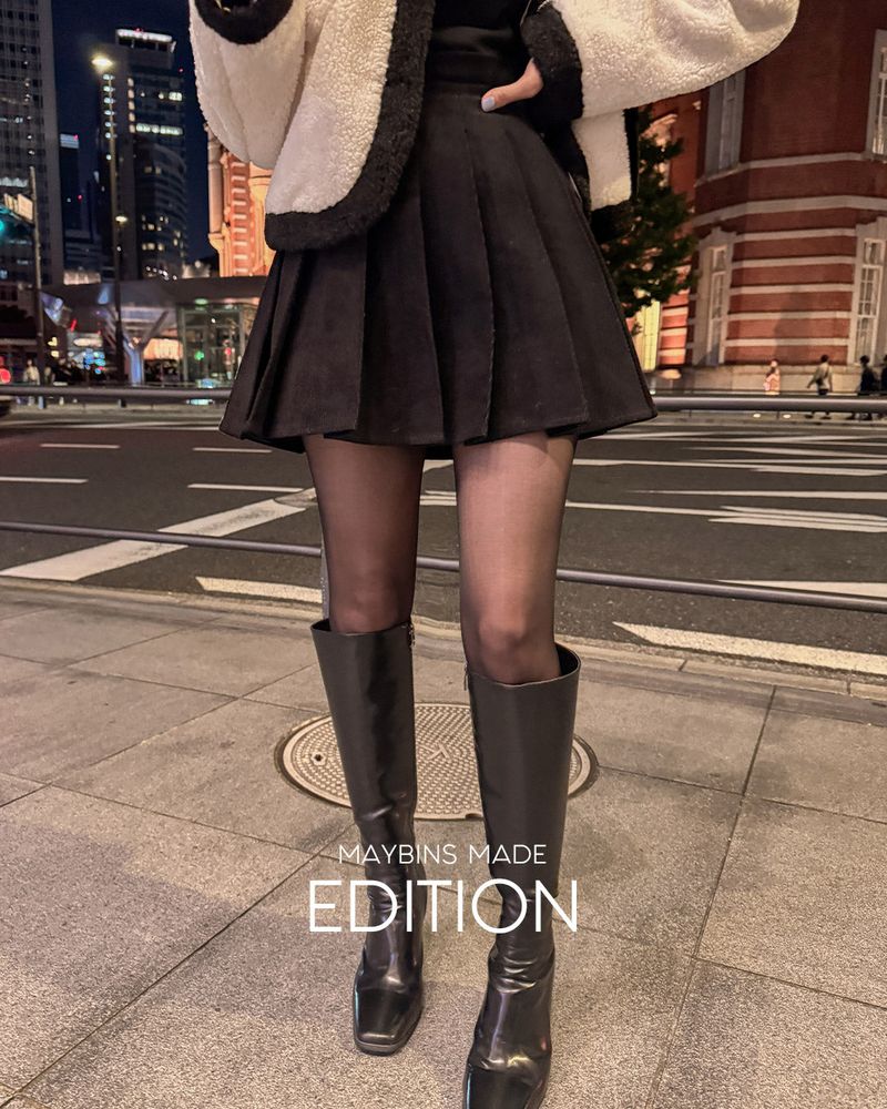 MAYBINS（メイビンス）の「【MADE】コーデュロイプリーツミニスカート（スカート）」