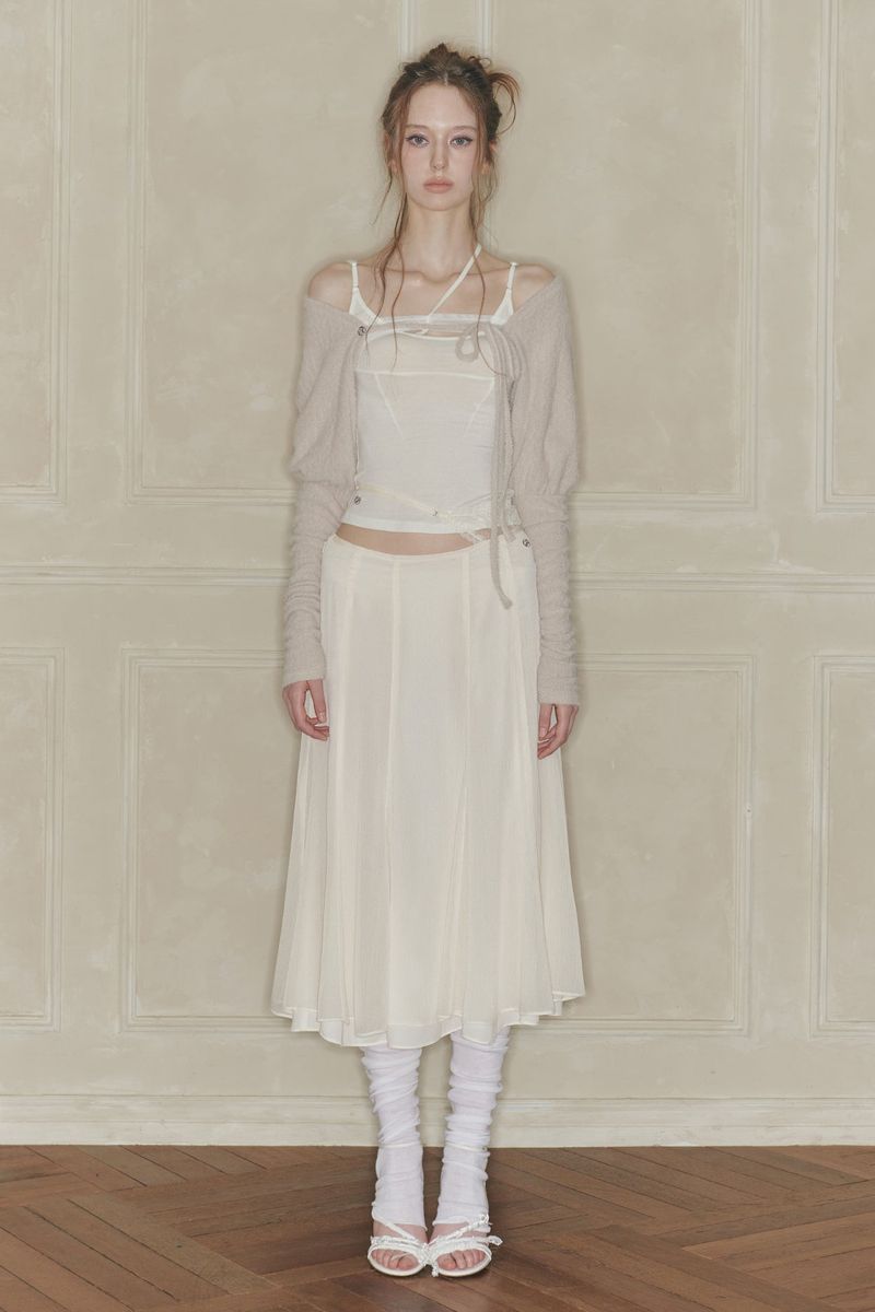 MOONFLOWER SKIRT cream