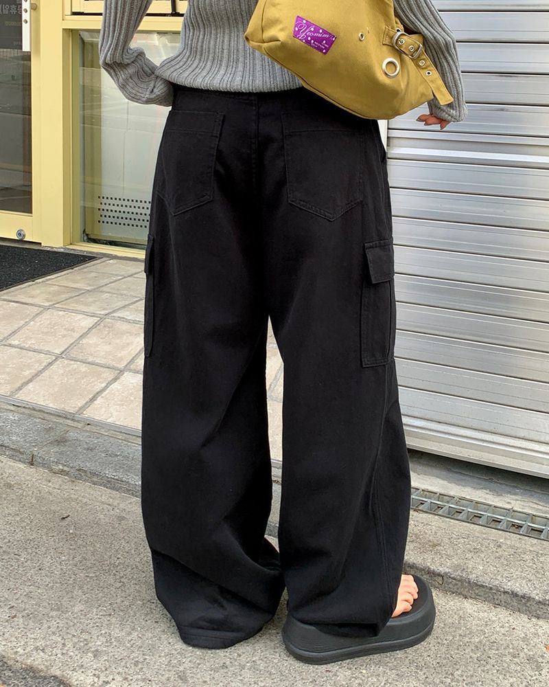 [ORIGINAL] Surf Cargo Buckle Cotton Pants