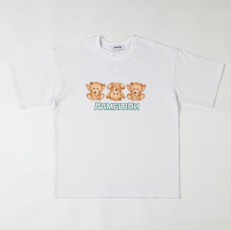 AAMBITION（アアンビション）の「bears paisley t-shirt (White)（Tops）」