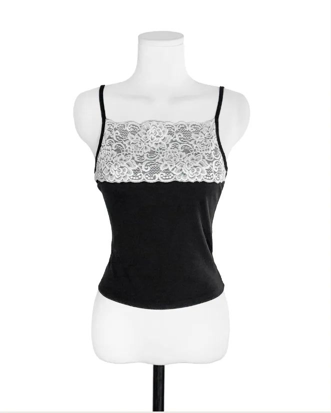 up tier lace camisole top