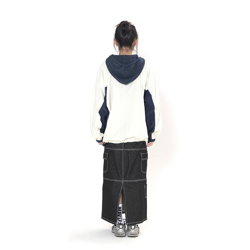 Triple Star Nylon Pullover - Ivory