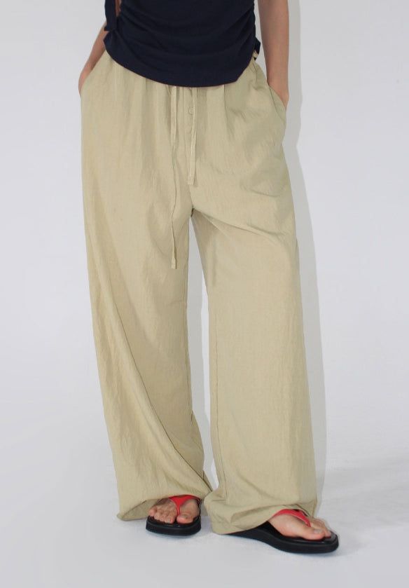 BUTTON BANDING PANTS