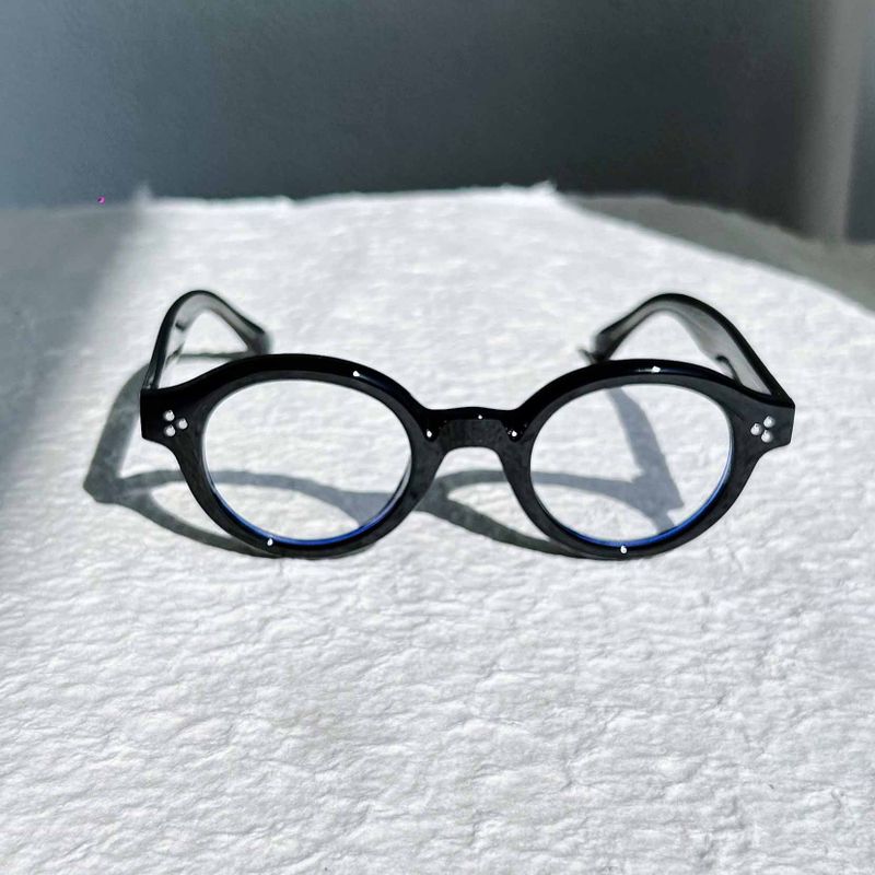 Vintage Round Frame Glasses