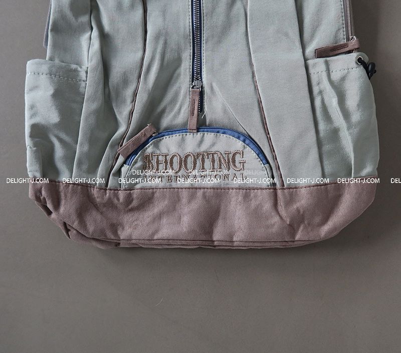 Mint Color Pocket Daily Backpack