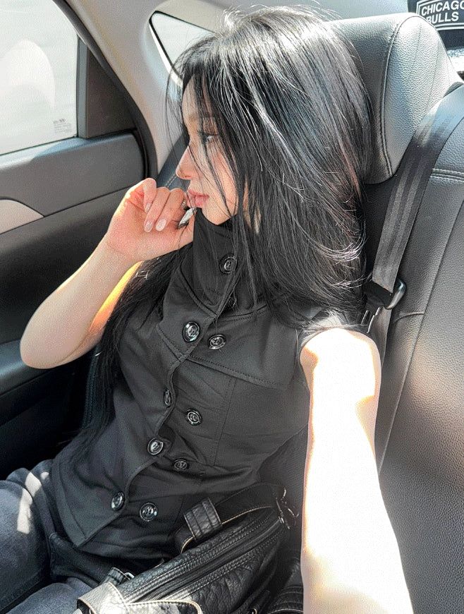 Dark Addict Button Top