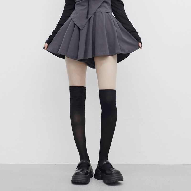 pesh string bolero + shirring sleeveless + shorts set