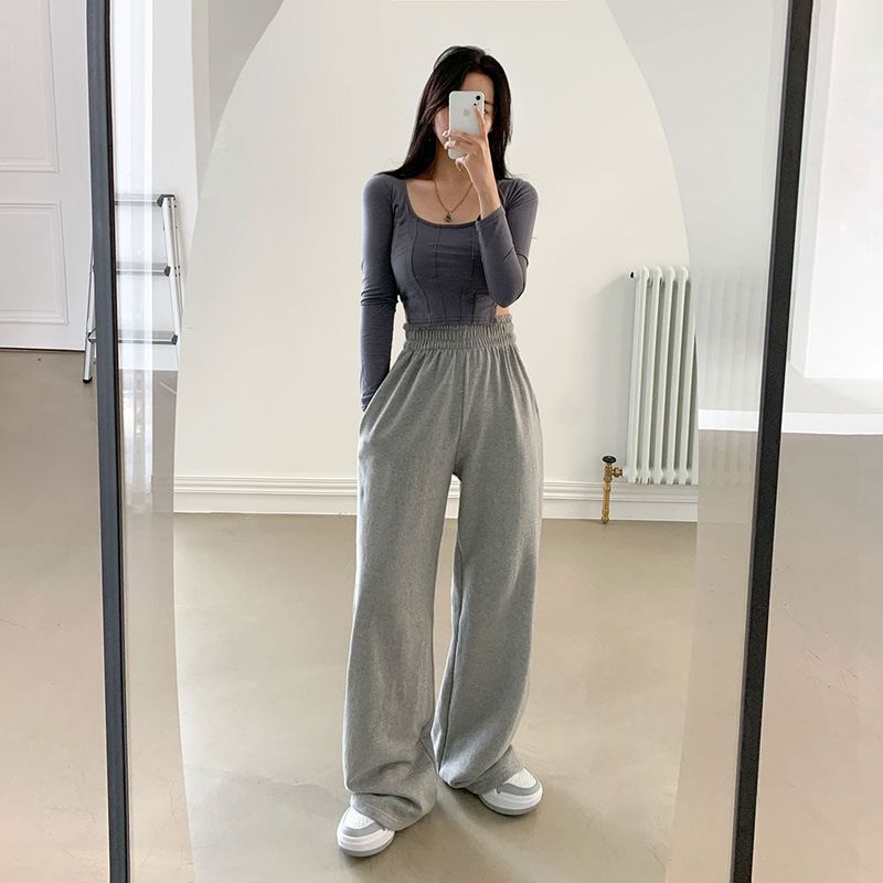 [BELLIDE MADE] 2 length personal wide training pants