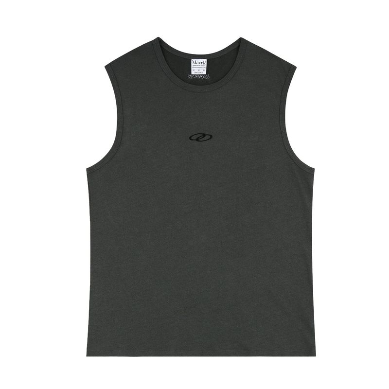 Cozy Pigment Sleeveless Darkgray
