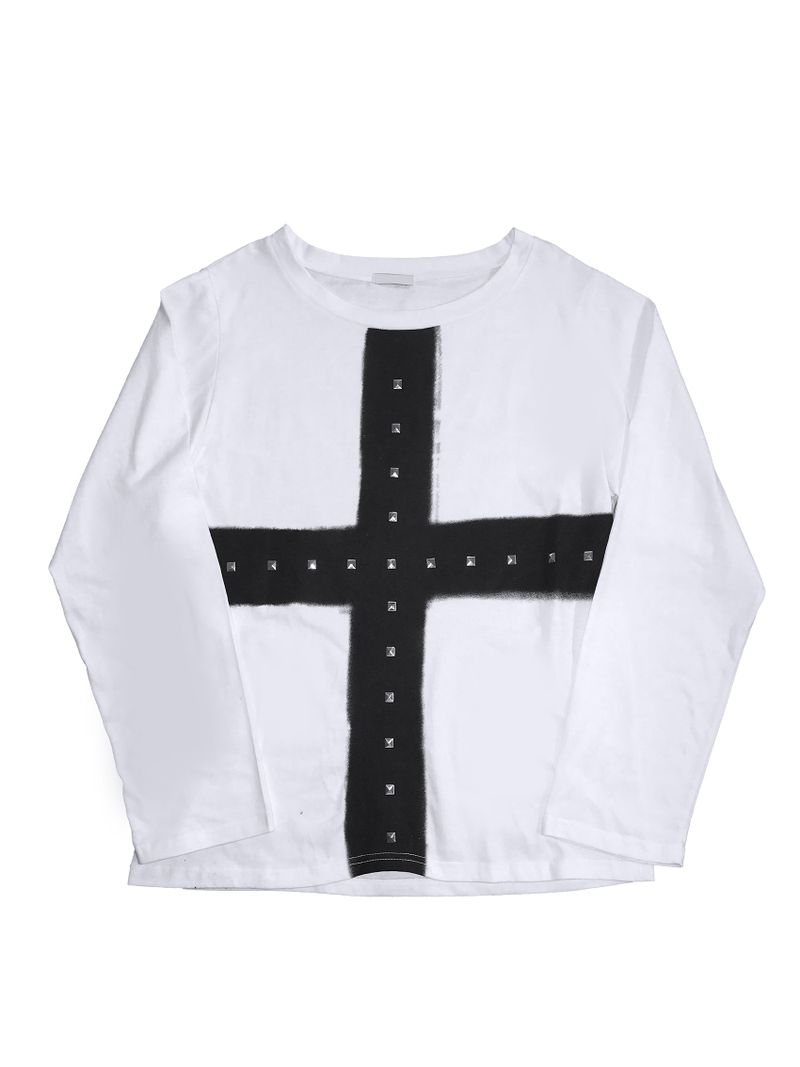 pinter bless cross loose top(2 color)